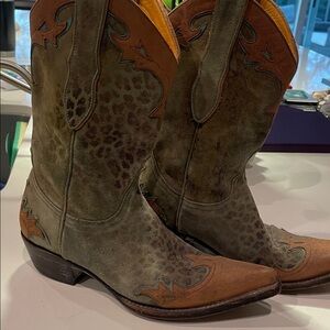 Old Gringo Brown and Tan Western Boots